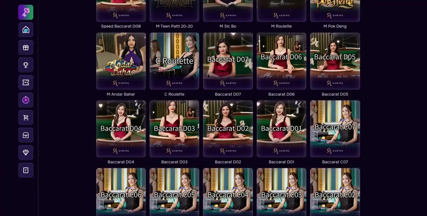 Lucky Bird casino интерфейс